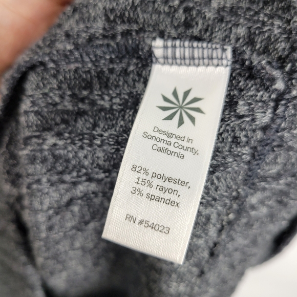 Athleta Rendezvous Ribbed Knit Sleevess Crewneck Midi Sheath Dress - Picture 9 of 11